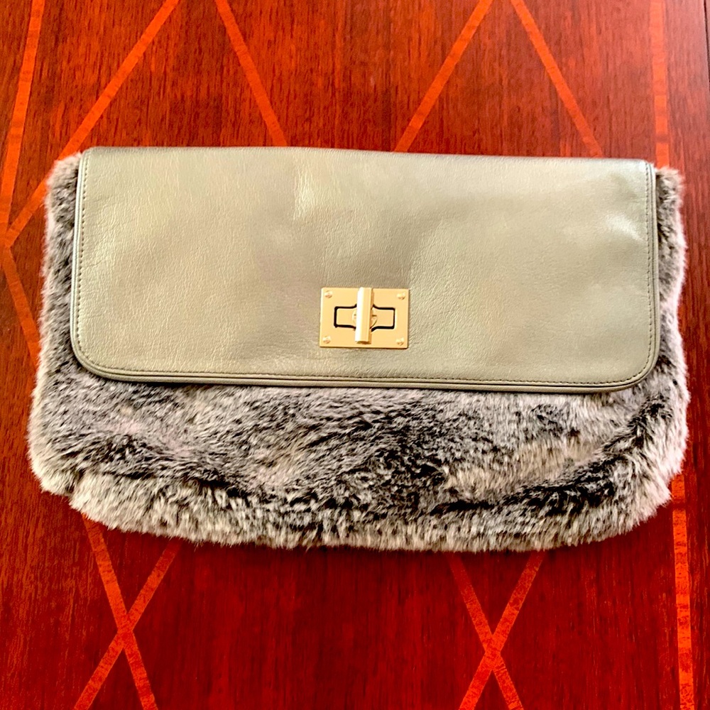 Faux Fur Clutch